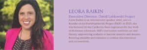 Leora Raikin Awarded with Women of the Year Award by Senator Henry Stern